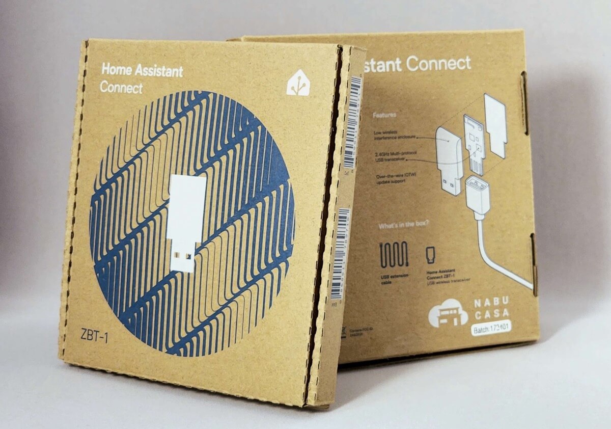 Home Assistant Connect ZBT-1 Packaging