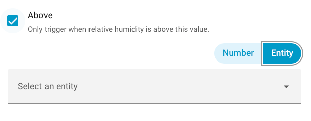 Screenshot of a choose selector